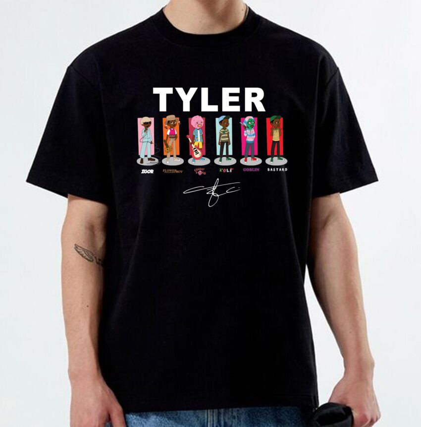 Tyler, The Creator Shirts Ver5| Unique Streetwear Tees for True Fans – Glasetor