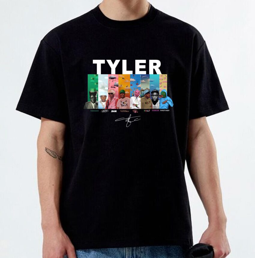 Tyler, The Creator Album Shirts Ver 1 | Unique Streetwear Tees for True Fans – Glasetor