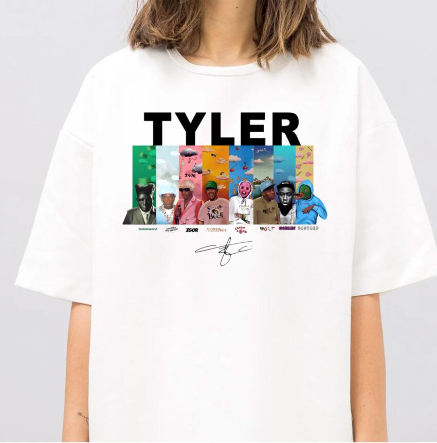 Tyler, The Creator Album Shirts Ver 1 | Unique Streetwear Tees for True Fans – Glasetor