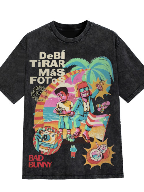 Bad Bunny Album Shirt Ver 1 – Limited Edition Reggaeton Streetwear Bad Bunny Album Shirt Ver 1 – Limited Edition Reggaeton Streetwear