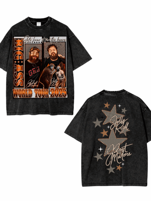 Jelly Roll and Post Malone Concert 2025 Shirts | Unique Streetwear Tees for True Fans – Glasetor Jelly Roll and Post Malone Concert 2025 Shirts | Unique Streetwear Tees for True Fans – Glasetor