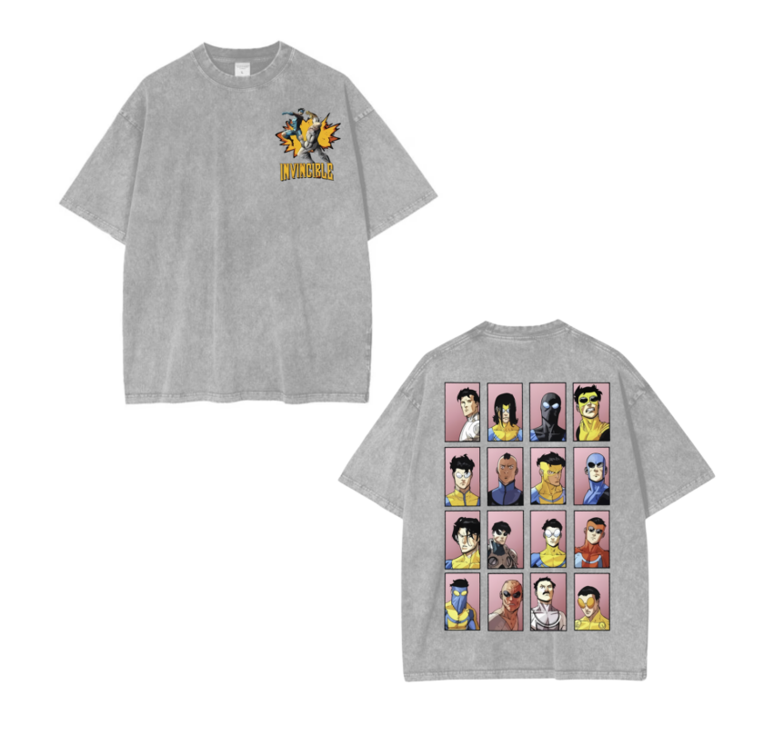 Vintage Invincible TV Show Mark Invincible Comfort Color Shirt Ver 5 – Superhero Fan Gift