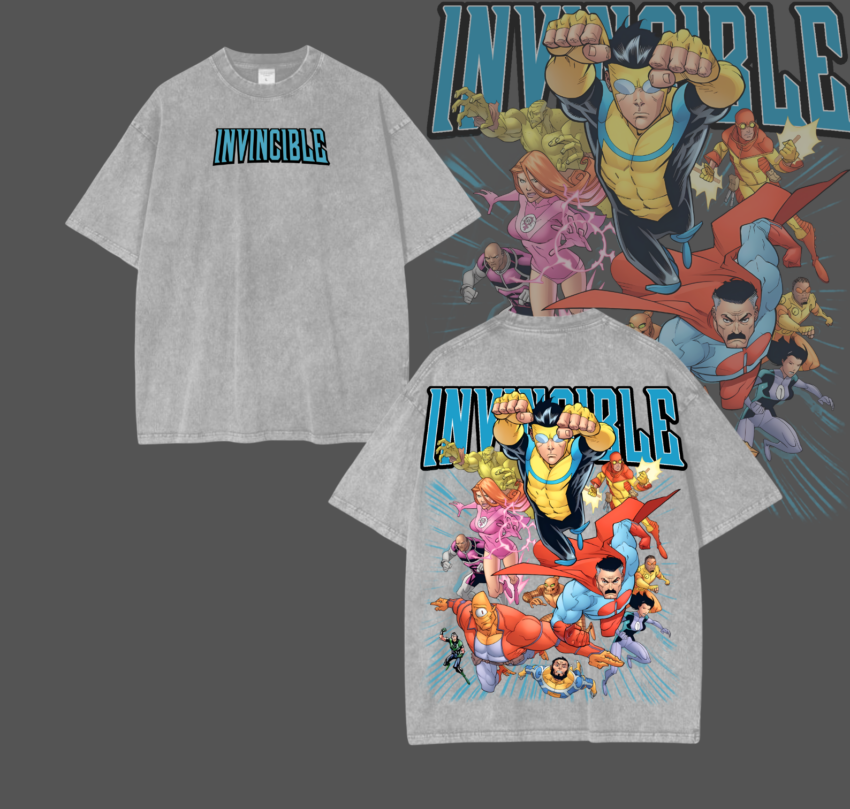 Vintage Invincible TV Show Mark Invincible Comfort Color Shirt Ver 2 – Superhero Fan Gift