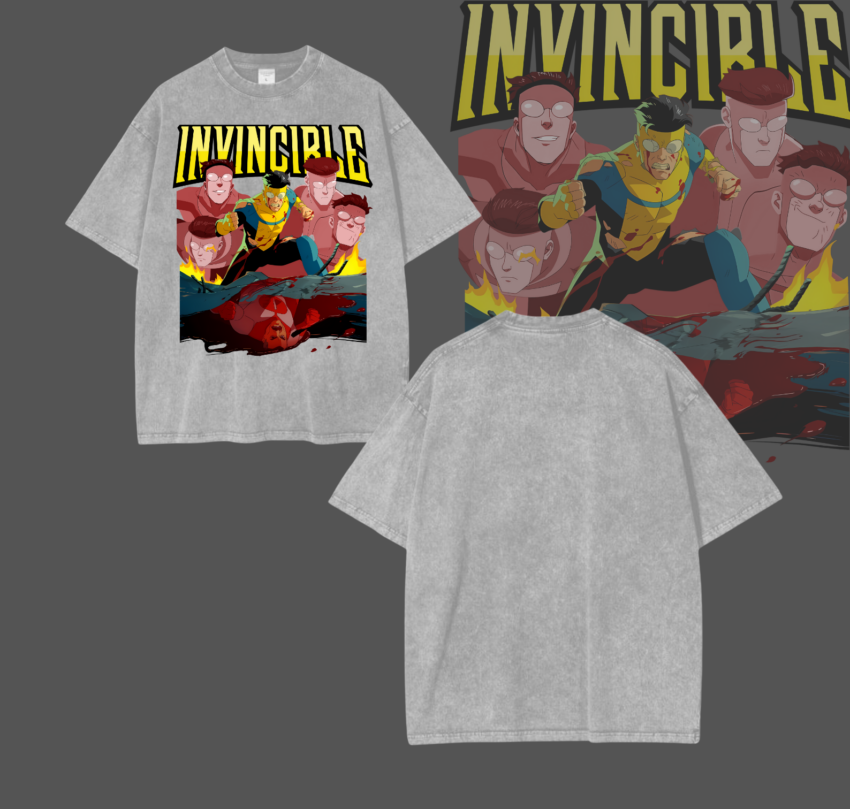 Vintage Invincible TV Show Mark Invincible Comfort Color Shirt Ver 4 – Superhero Fan Gift