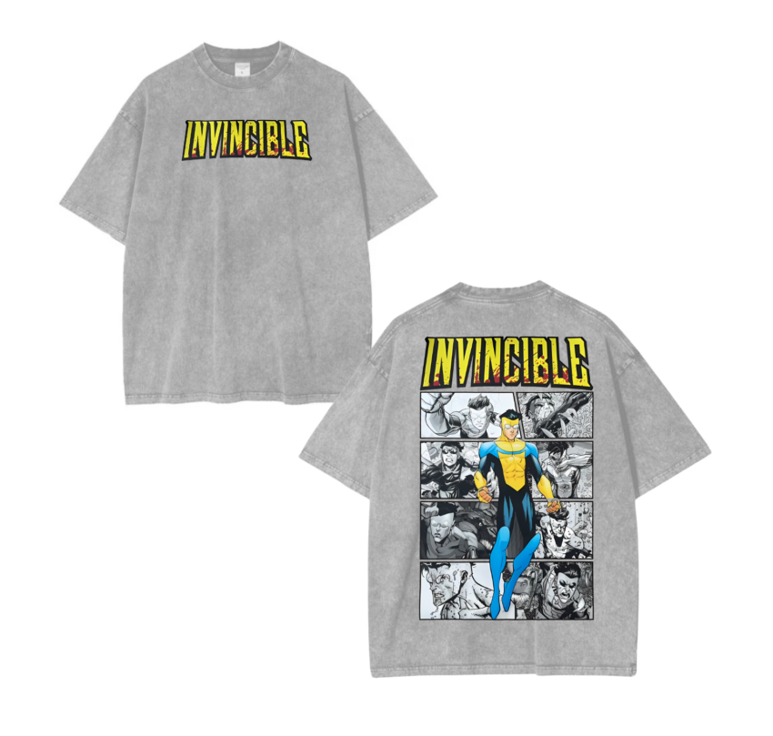Vintage Invincible TV Show Mark Invincible Comfort Color Shirt Ver 3 – Superhero Fan Gift