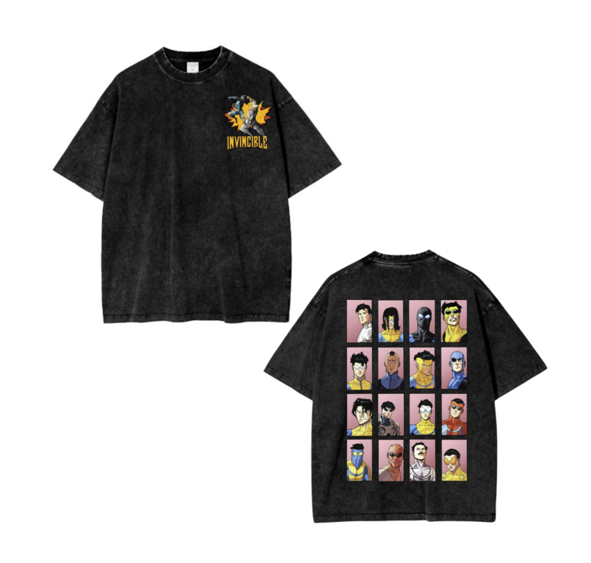 Vintage Invincible TV Show Mark Invincible Comfort Color Shirt Ver 5 – Superhero Fan Gift