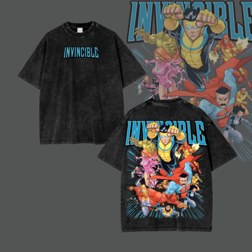 Vintage Invincible TV Show Mark Invincible Comfort Color Shirt Ver 2 – Superhero Fan Gift