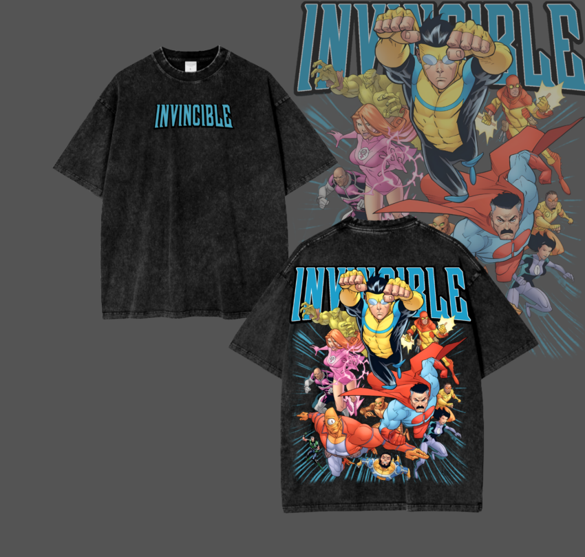 Vintage Invincible TV Show Mark Invincible Comfort Color Shirt Ver 2 – Superhero Fan Gift