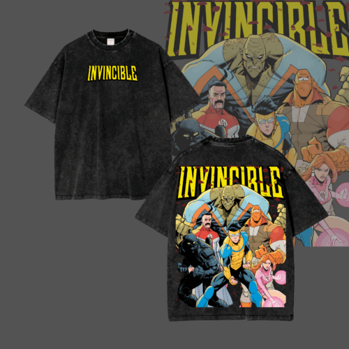 Vintage Invincible TV Show Mark Invincible Comfort Color Shirt – Superhero Fan Gift