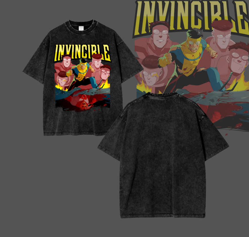 Vintage Invincible TV Show Mark Invincible Comfort Color Shirt Ver 4 – Superhero Fan Gift