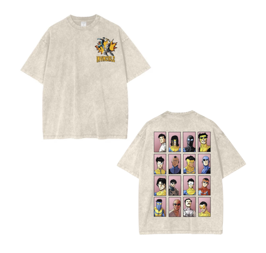 Vintage Invincible TV Show Mark Invincible Comfort Color Shirt Ver 5 – Superhero Fan Gift