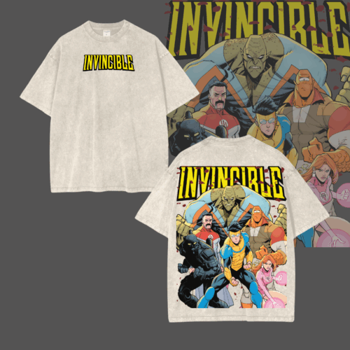 Vintage Invincible TV Show Mark Invincible Comfort Color Shirt – Superhero Fan Gift