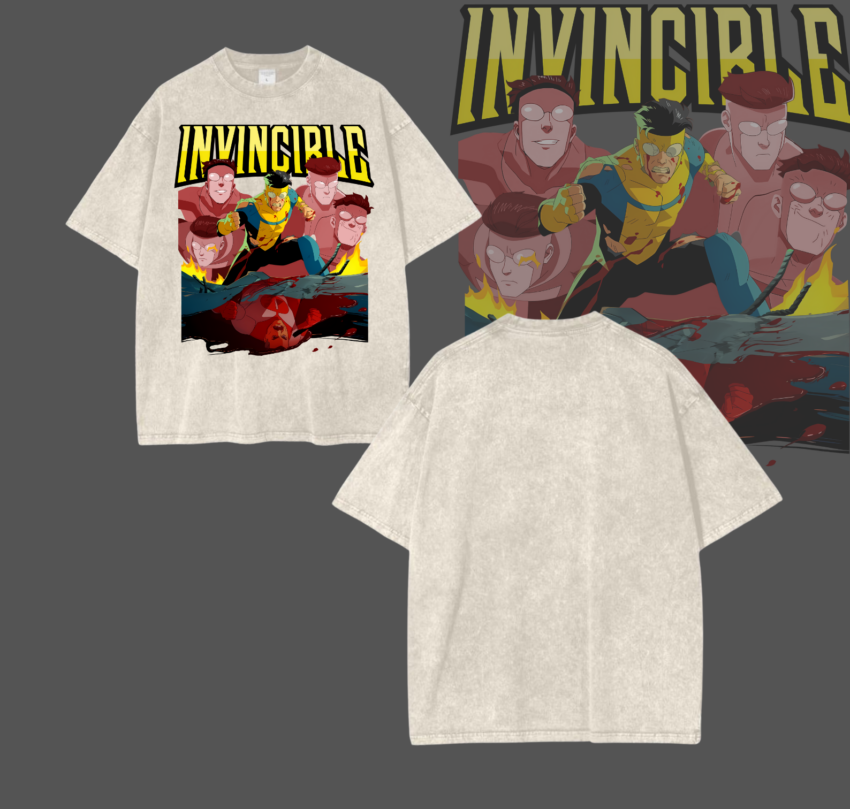 Vintage Invincible TV Show Mark Invincible Comfort Color Shirt Ver 4 – Superhero Fan Gift
