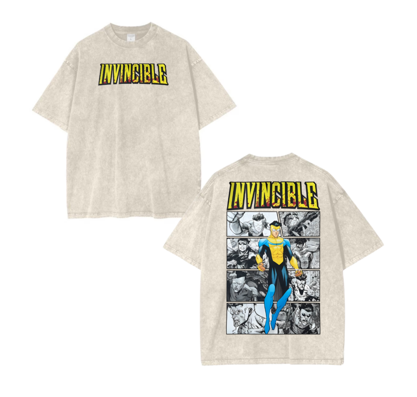 Vintage Invincible TV Show Mark Invincible Comfort Color Shirt Ver 3 – Superhero Fan Gift