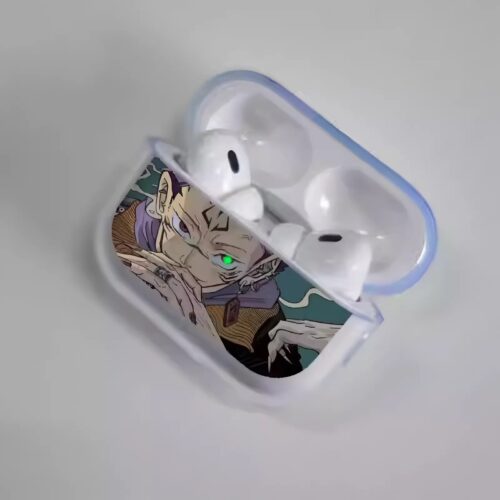 Anime Sukuna AirPods Case – Soft Transparent Cover for AirPods Pro 2/3, AirPods 2/3/4/5