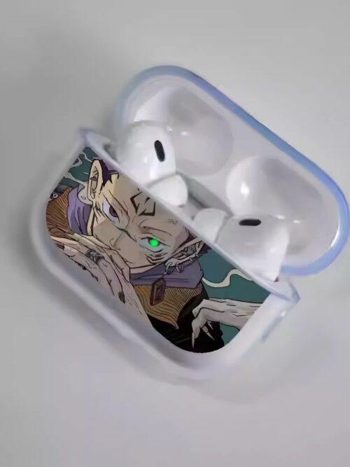 Anime Sukuna AirPods Case – Soft Transparent Cover for AirPods Pro 2/3, AirPods 2/3/4/5