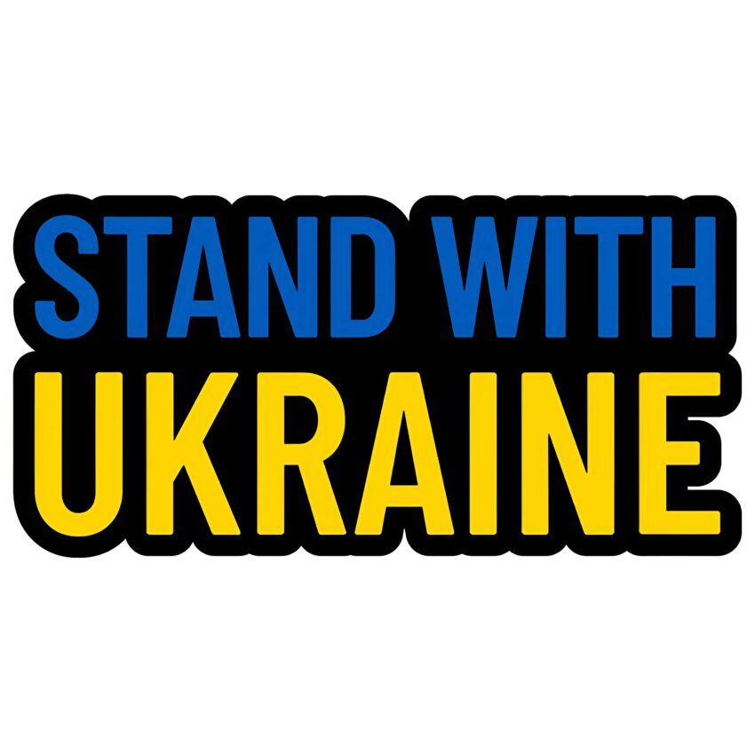 Support Ukraine Sticker – Show Your Solidarity With Ukraine | Premium Quality Vinyl Sticker