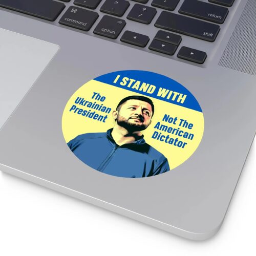 Support Ukraine Sticker 001 – Show Your Solidarity With Ukraine | Premium Quality Vinyl Sticker