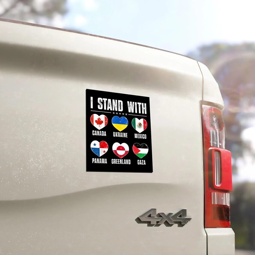 Support Ukraine Sticker 002 – Show Your Solidarity With Ukraine | Premium Quality Vinyl Sticker