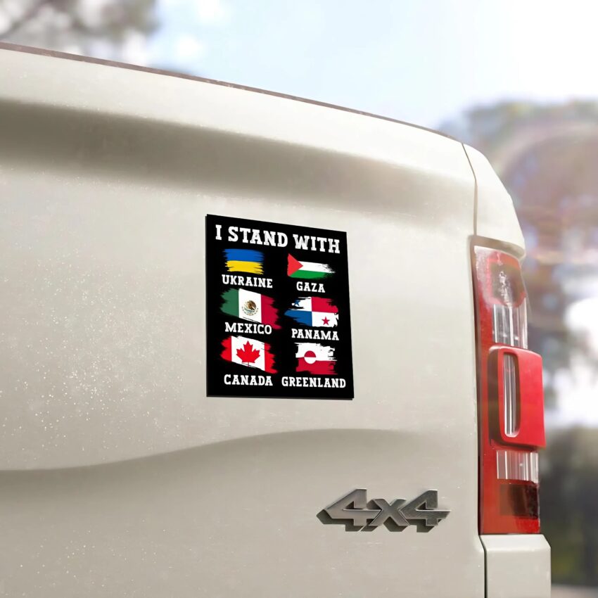 Support Ukraine Sticker 002 – Show Your Solidarity With Ukraine | Premium Quality Vinyl Sticker