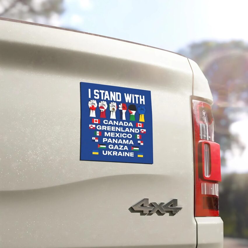 Support Ukraine Sticker 002 – Show Your Solidarity With Ukraine | Premium Quality Vinyl Sticker