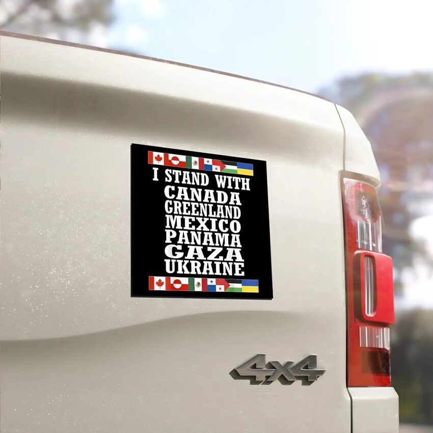 Support Ukraine Sticker 002 – Show Your Solidarity With Ukraine | Premium Quality Vinyl Sticker