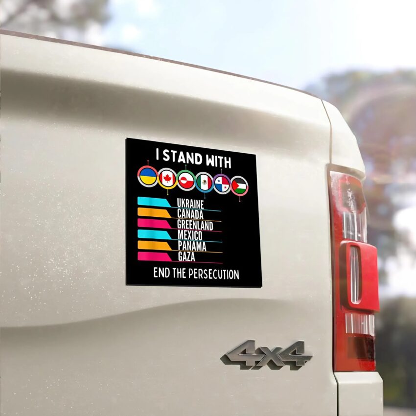 Support Ukraine Sticker 002 – Show Your Solidarity With Ukraine | Premium Quality Vinyl Sticker