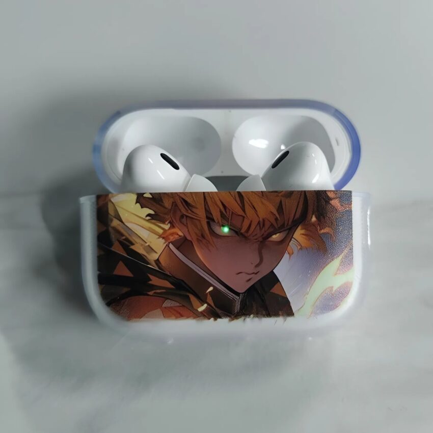 Demon Slayer Zenitsu AirPods Case – Ultimate Protection for Your AirPods