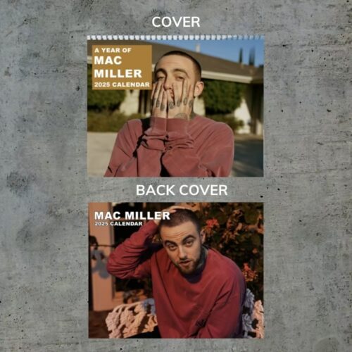 Mac Miller 2025 Calendar | 12-Month Wall Calendar for Fans | Limited Edition Tribute