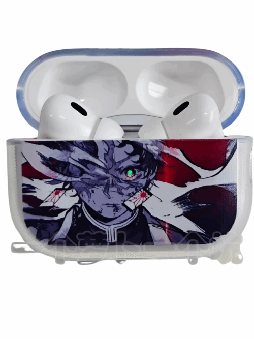 Anime Demon Slayer Tanjiro AirPods Case – Protective Cover for AirPods Pro & AirPods 2/3/4/5 Anime Demon Slayer Tanjiro AirPods Case – Protective Cover for AirPods Pro & AirPods 2/3/4/5