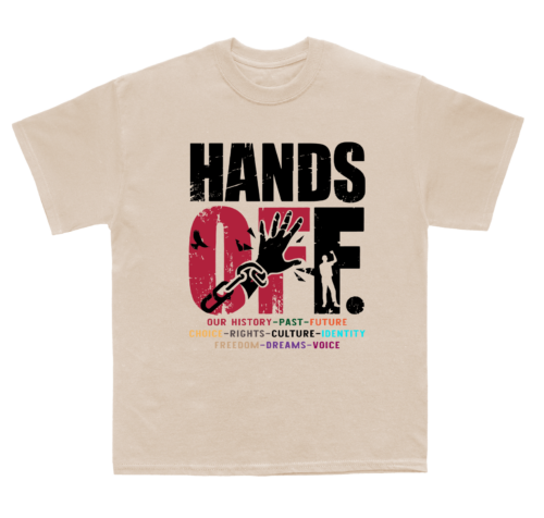 Hands Off Protest Shirt – Civil Rights Graphic Tee for Social Justice, Equality, and Freedom Fighters