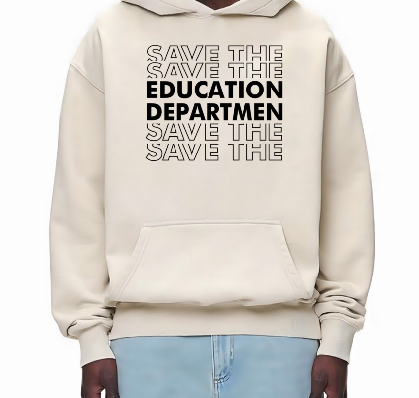 Save the Education Department Shirt – Minimalist Protest Tee Supporting Public Schools and Teachers