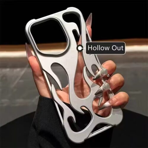 3D Flame Phone Case – Shockproof, Stylish & Minimalist