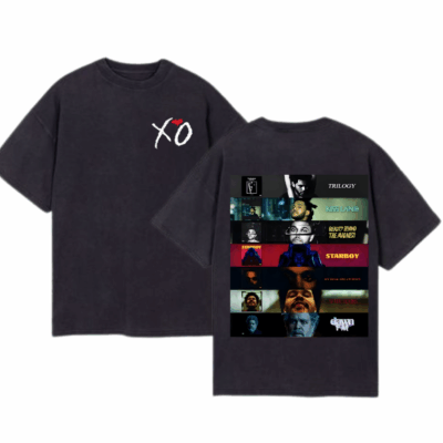 The Weeknd Album Cover T-Shirt – XO Fan Tour Merch “Hurry Up Tomorrow” V1