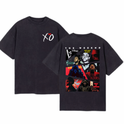 The Weeknd Album Cover T-Shirt – XO Fan Tour Merch “Hurry Up Tomorrow” V2