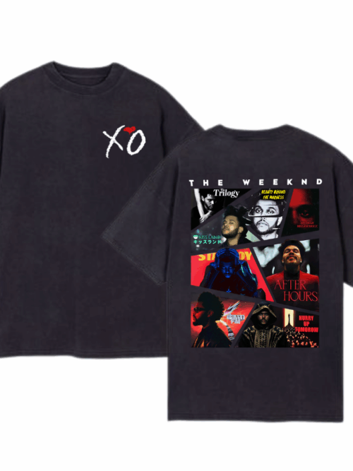 The Weeknd Album Cover T-Shirt – XO Fan Tour Merch “Hurry Up Tomorrow” V2