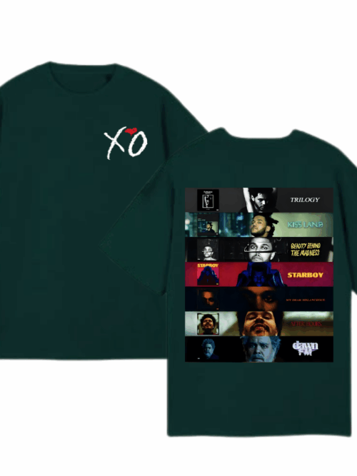 The Weeknd Album Cover T-Shirt – XO Fan Tour Merch “Hurry Up Tomorrow” V1