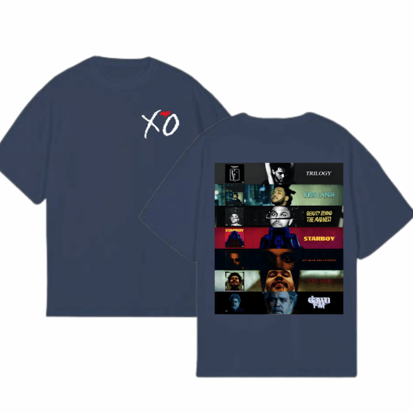 The Weeknd Album Cover T-Shirt – XO Fan Tour Merch “Hurry Up Tomorrow” V1