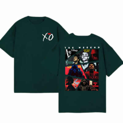The Weeknd Album Cover T-Shirt – XO Fan Tour Merch “Hurry Up Tomorrow” V2
