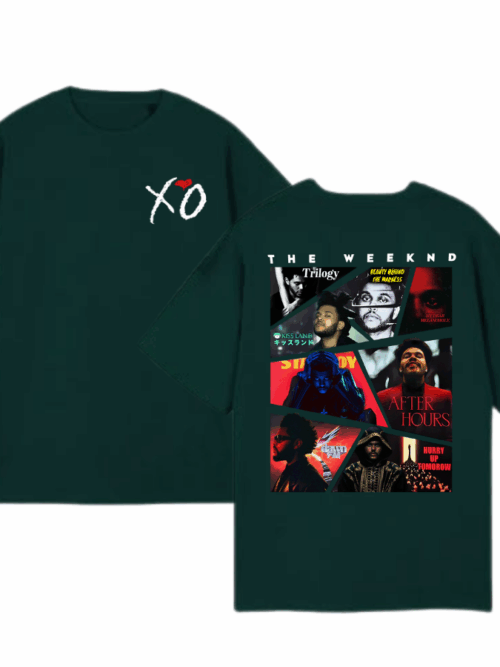 The Weeknd Album Cover T-Shirt – XO Fan Tour Merch “Hurry Up Tomorrow” V2