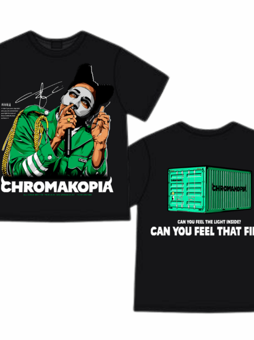 Tyler Chromakopia T-shirt (With Backprint) – Tyler Chromakopia Tee Tyler Chromakopia T-shirt (With Backprint) – Tyler Chromakopia Tee