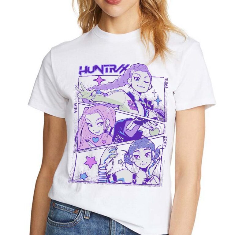 Kpop Demon Hunters Huntrix T-shirt Kpop Demon Hunters Huntrix T-shirt