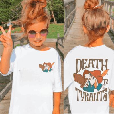 Skippy Rabbit Death To Tyrants Youth T-Shirt