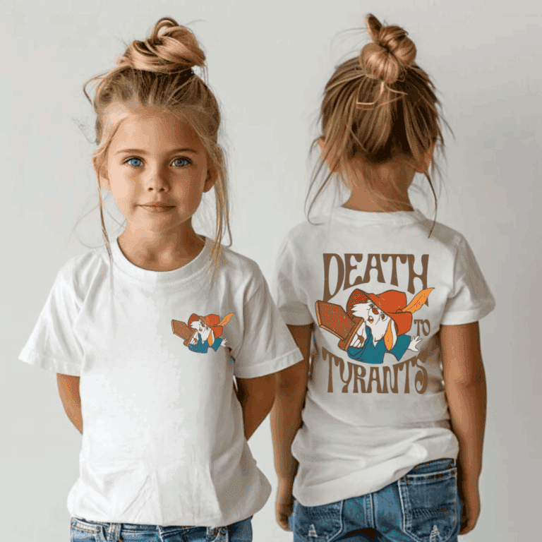 Skippy Rabbit Death To Tyrants Youth T-Shirt Skippy Rabbit Death To Tyrants Youth T-Shirt