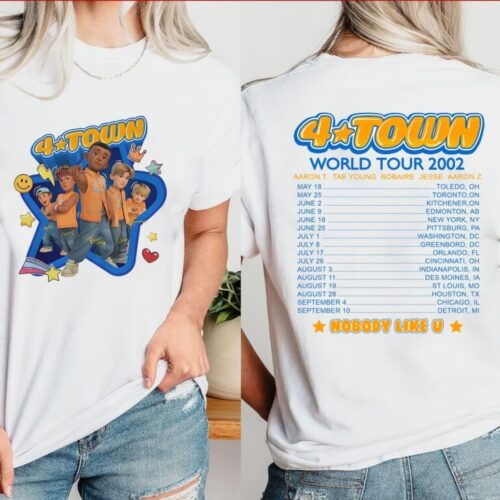 4 Town World Tour 2022 – 2 Sides T-Shirt