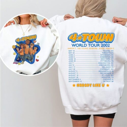 4 Town World Tour 2022 – 2 Sides T-Shirt