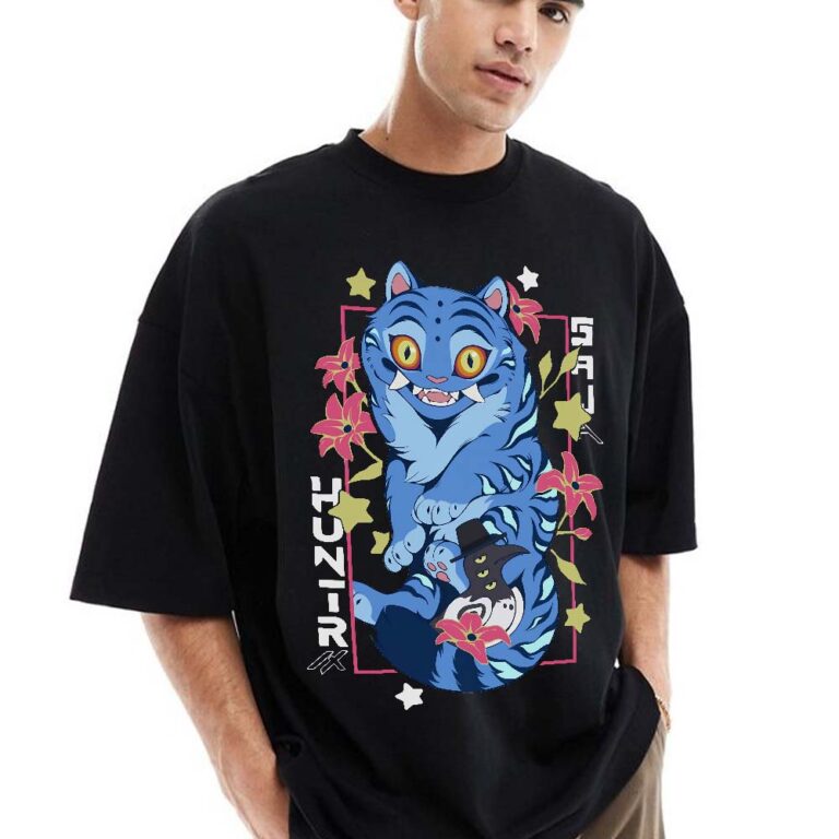 Derpy Blue Tiger Kpop Demon Hunters T-shirt Derpy Blue Tiger Kpop Demon Hunters T-shirt