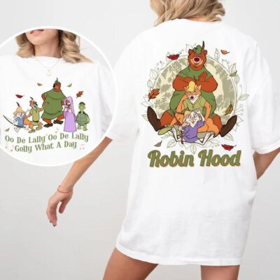 Robin Hood & Little John Oo-De-Lally 2 Sides T-Shirt