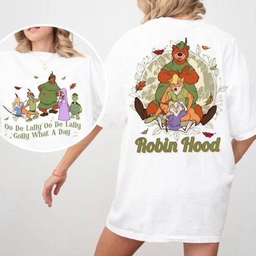 Robin Hood & Little John Oo-De-Lally 2 Sides T-Shirt