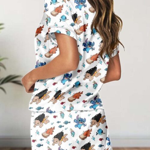 Lilo And Stitch – Satin Short Pajama